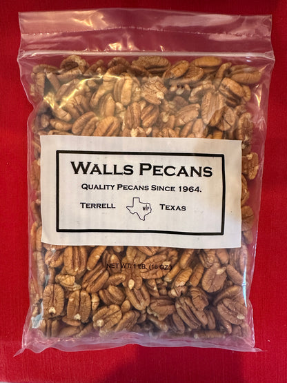 1 lb. Plain Pecan Halves