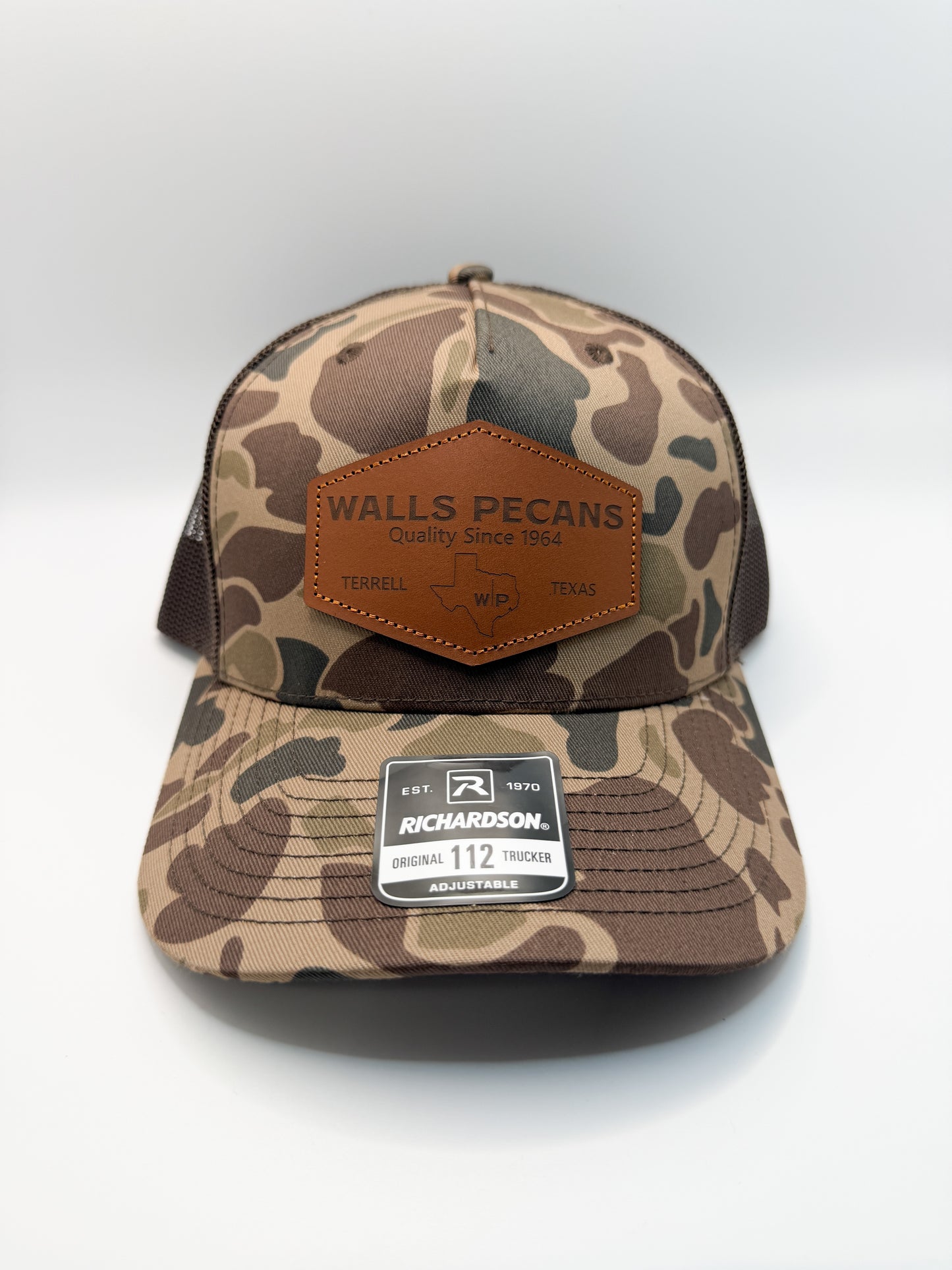 Walls Pecans Trucker Hat - Camo