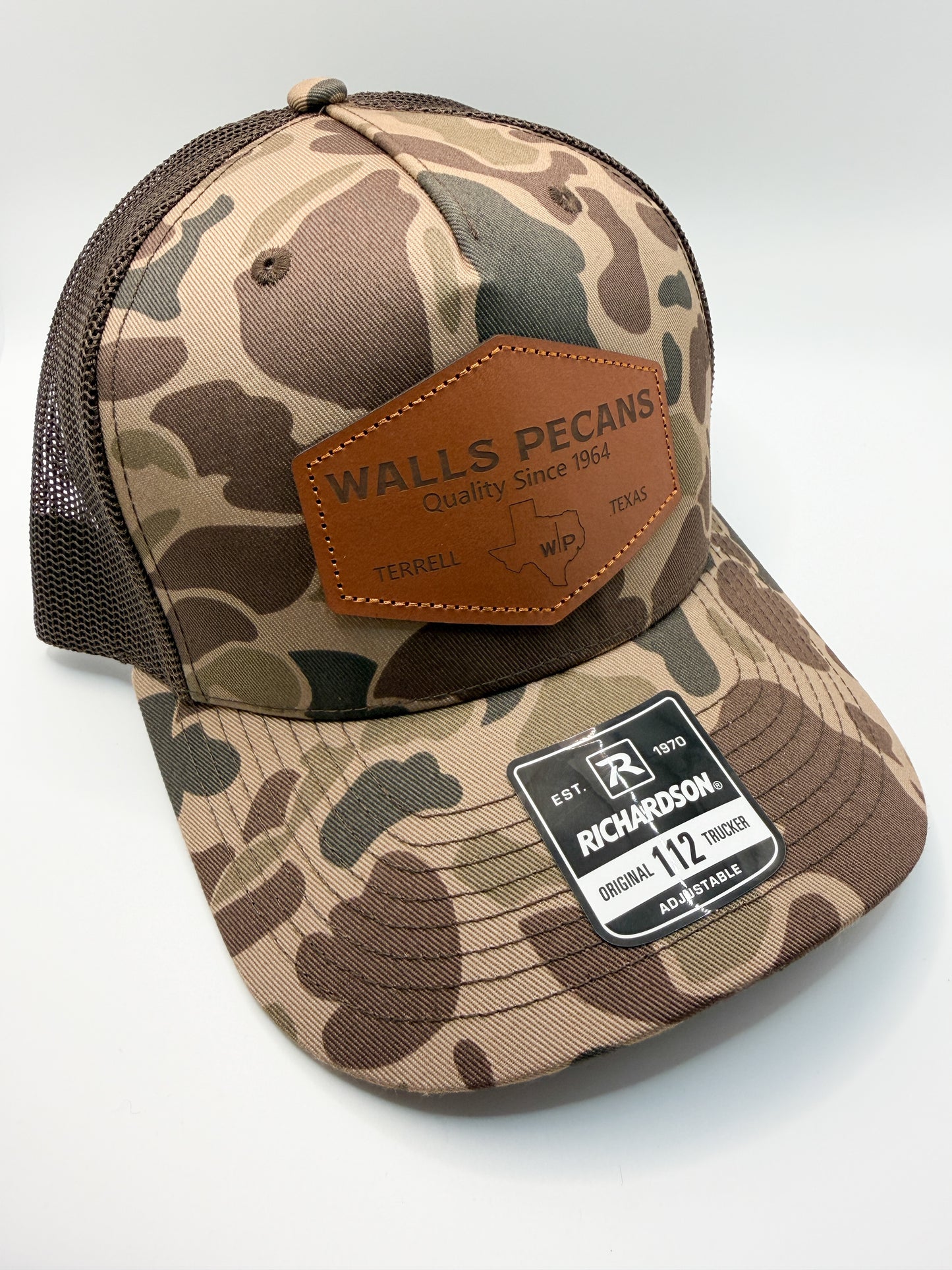 Walls Pecans Trucker Hat - Camo